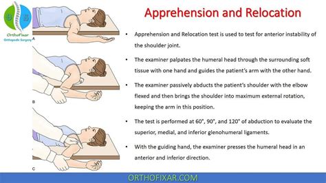 the apprehension and relocation test for shoulder labral tear|shoulder exam questions and answers.